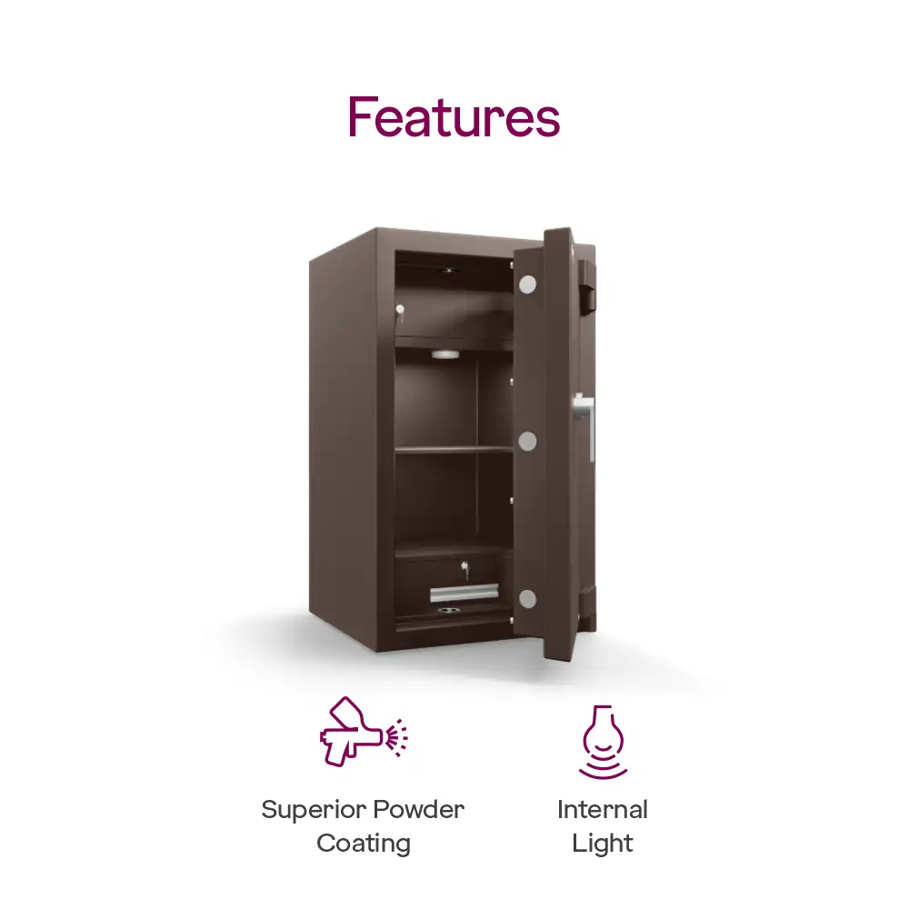 Godrej Matrix 3016 V7 (112L) KL Coffee Brown Home Locker 